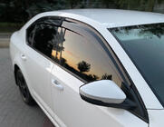 Skoda Octavia III A7 2013–2019 Raamwindschermen LiftBack (4 stuks, Sunplex Sport) foto 1