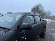 Toyota Hilux 2006–2015 Raamdeflectoren (4 stuks, Sunplex Sport) foto 5