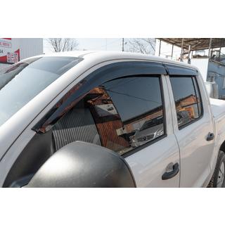 Raamdeflectoren (4 stuks, Sunplex Sport) Volkswagen Amarok 2010–2022 foto 4