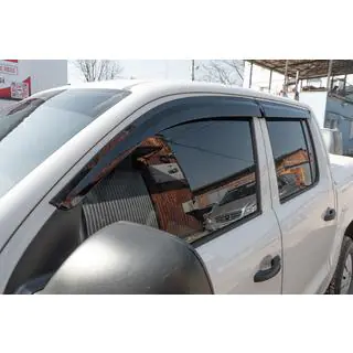Raamdeflectoren (4 stuks, Sunplex Sport) Volkswagen Amarok 2010–2022 foto 4