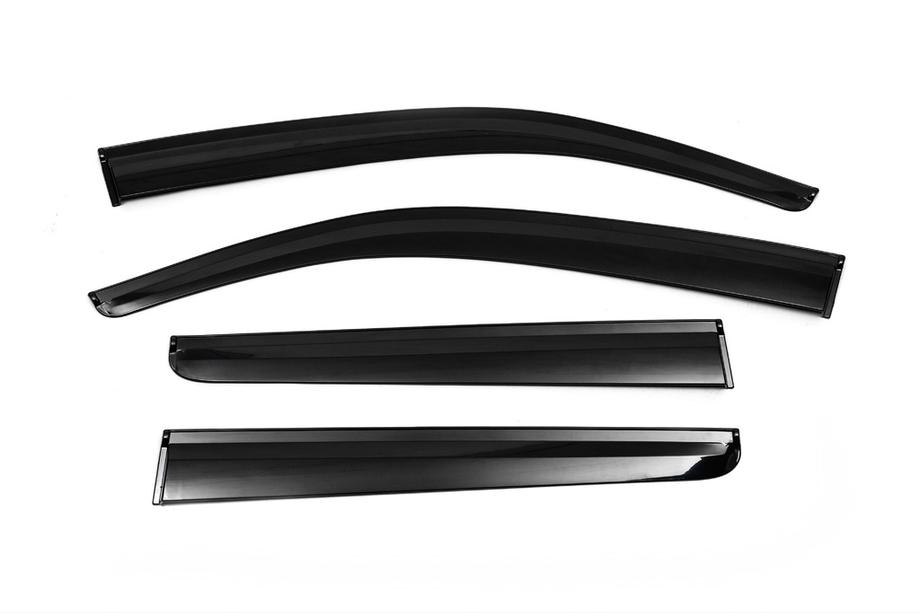 Volkswagen Amarok 2010–2022 Raamdeflectoren (4 stuks, Sunplex Sport) Foto 5