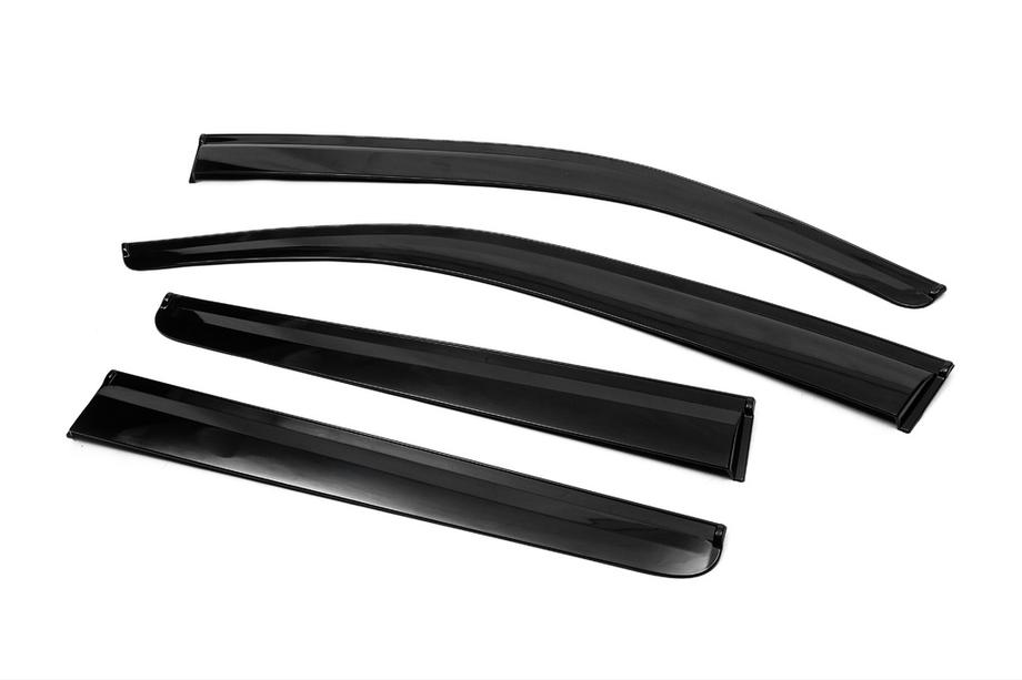 Volkswagen Amarok 2010–2022 Raamdeflectoren (4 stuks, Sunplex Sport) Foto 6