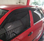 Volkswagen Golf 4 1997–2006 Raamwindschermen HB (set 4 stuks, Sunplex Sport) foto 2