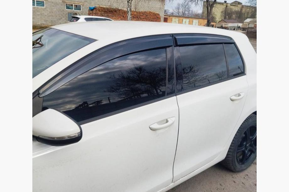 Volkswagen Golf 6 2008–2014 Raamwindschermen HB (set 4 stuks, Sunplex Sport) Image