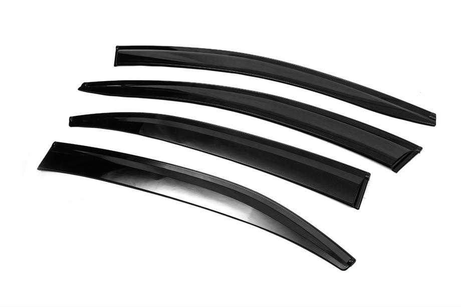 Volkswagen Jetta 2011–2018 Raamdeflectoren (4 stuks, Sunplex Sport) Foto 4