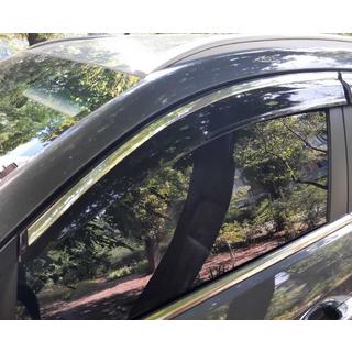 Raamdeflectoren met chromen sierlijst (4 stuks, Sunplex Chrome) Hyundai Tucson TL 2016–2021 foto 1