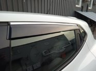 Renault Clio V 2019– Raamdeflectoren met chromen sierlijst (4 stuks, Sunplex Chrome) foto 6