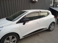 Renault Clio V 2019– Raamdeflectoren met chromen sierlijst (4 stuks, Sunplex Chrome) foto 1
