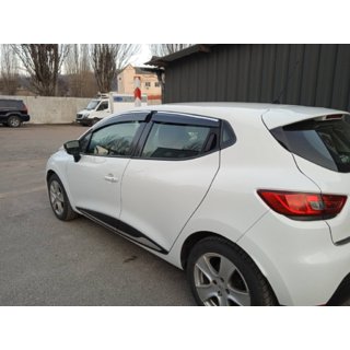 Raamdeflectoren met chromen sierlijst (4 stuks, Sunplex Chrome) Renault Clio V 2019– foto 4
