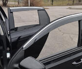 Volkswagen Golf 5 2003–2009 Raamdeflectoren met chromen sierlijst (4 stuks, Sunplex Chrome) foto 9