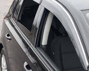 Volkswagen Golf 6 2008–2014 Raamwindschermen met chroomstrip HB (4 st., Sunplex Chrome) foto 6