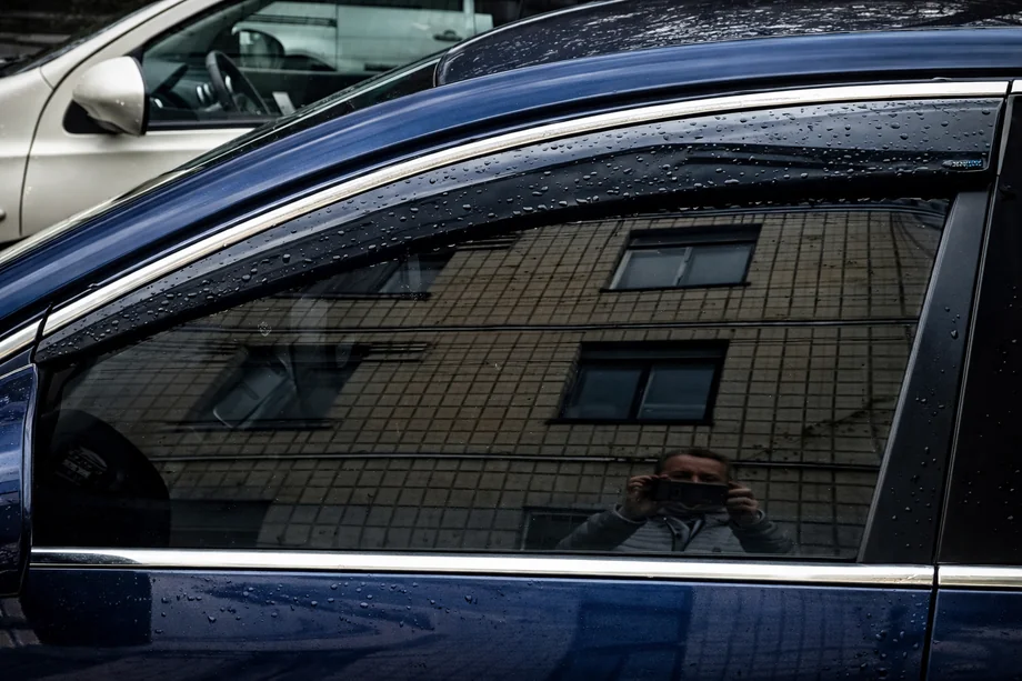 Volkswagen Passat B6 2006–2012 Raamdeflectoren met chromen sierlijst (4 stuks, Sunplex Chrome) Image