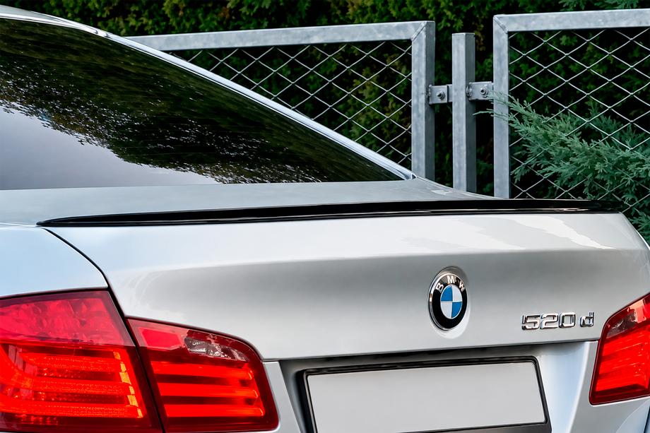 BMW 5 Serie F10/F11 2010–2016 Lipspoiler Sunplex (voor F10, zwart) Foto 3