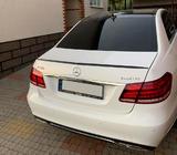 Mercedes E-klasse W212 2009–2016 LIP-spoiler (Sunplex, zwart) (130,5 cm x 5,8 cm) foto 2