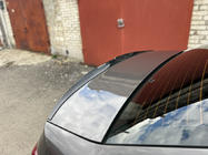 Peugeot 301 2012– Lip spoiler (Sunplex, zwart) (118,5 cm x 5,5 cm) foto 1