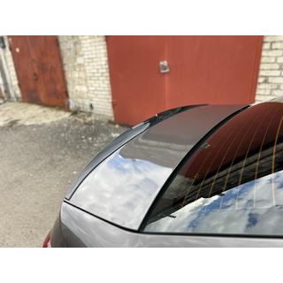 Lip spoiler (Sunplex, zwart) (118,5 cm x 5,5 cm) Peugeot 301 2012– foto 1