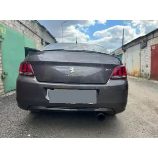 Lip spoiler (Sunplex, zwart) (118,5 cm x 5,5 cm) foto 4