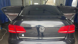 Volkswagen Passat B7 2012–2015 Lipspoiler (Sunplex, zwart, voor EU) (115,8 cm x 6,3 cm) foto 6