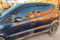 Mercedes A-klasse W168 1997–2004 Raamwindschermen Short (4 stuks, HIC) foto 7