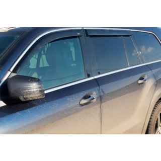 Raamwindschermen met chroomlijst (4 stuks, HIC) Mercedes GLE W167 2018– foto 2