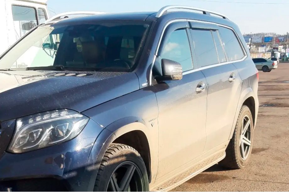 Mercedes GLE W167 2018– Raamwindschermen met chroomlijst (4 stuks, HIC) Image