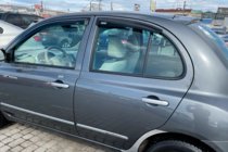 Nissan Micra K12 2003–2010 Raamdeflectoren (4 stuks, HIC) foto 2