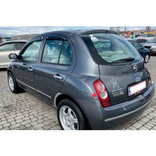 Raamdeflectoren (4 stuks, HIC) Nissan Micra K12 2003–2010 foto 4