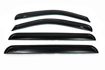 Nissan Pathfinder R51 2005–2014 Raamdeflectoren (4 stuks, HIC) foto 5