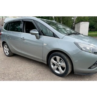 Raamdeflectoren (4 stuks, HIC) Opel Zafira C Tourer 2011–2019 foto 4