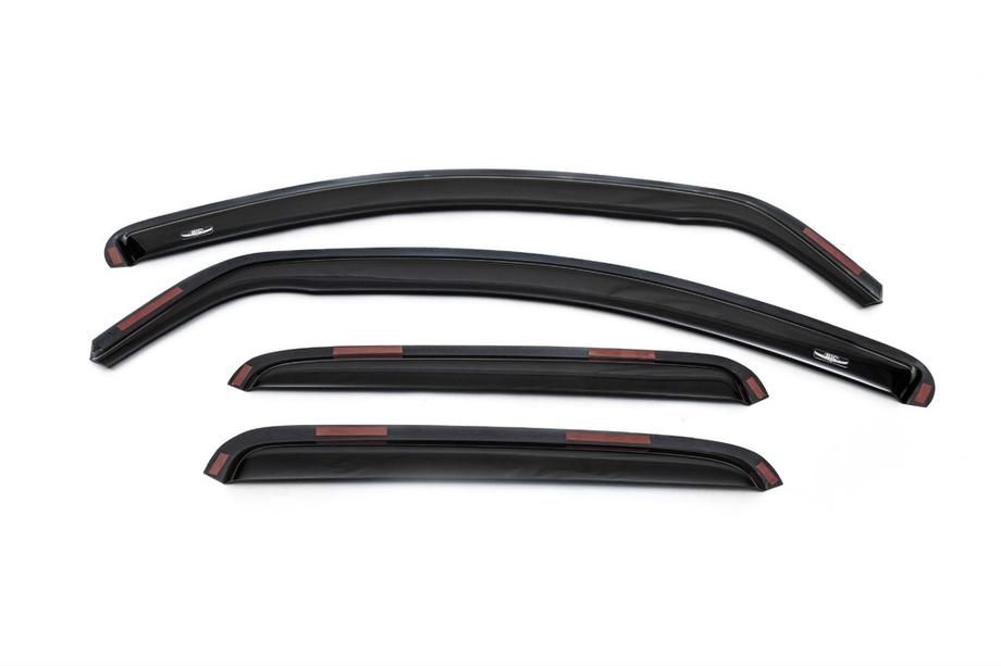Dacia Duster 2008–2018 Insteek raamwindschermen (4 stuks, HIC) Image