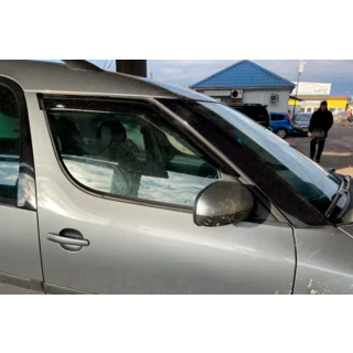 Raamdeflectoren (4 stuks, HIC) Skoda Roomster 2006–2015 foto 2