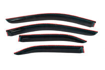 Toyota Camry 2006–2011 Raamwindschermen met chromen sierlijst (USA, 4 stuks, HIC) foto 3
