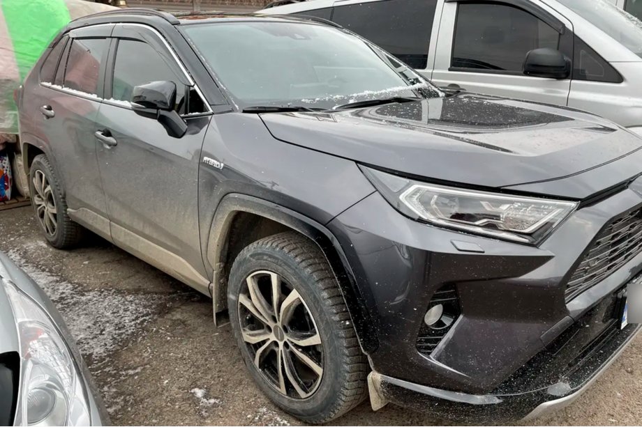 Toyota Rav 4 2019–2025 Raamwindschermen met chroomlijst (4 stuks, HIC) Foto 3