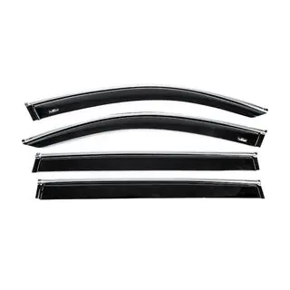 Raamwindschermen met chromen sierlijst Allspace LWB (4 stuks, HIC) Volkswagen Tiguan 2016–2023 foto 1