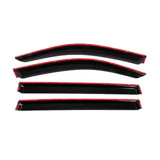 Raamwindschermen met chromen sierlijst Allspace LWB (4 stuks, HIC) Volkswagen Tiguan 2016–2023 foto 4