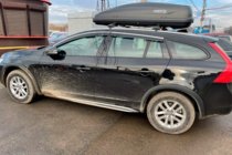 Volvo V60 2011–2018 Raamdeflectoren met chroomstrip (set van 4, HIC) foto 3