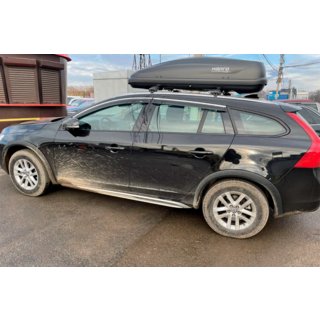 Raamdeflectoren met chroomstrip (set van 4, HIC) Volvo V60 2011–2018 foto 3