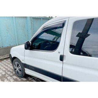 Raamwindschermen 11 cm (2 stuks, HIC) Peugeot Partner 1996–2008 foto 2