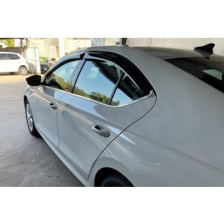 Raamwinddeflectoren Liftback (4 stuks, HIC) Skoda Octavia IV A8 2020– foto 2