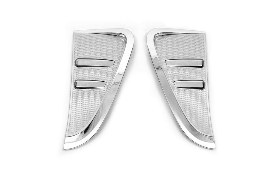 BMW X5 F15 2013–2018 Chromen sierlijsten voor zijroosters (2 stuks) Image