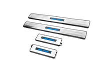 Ford Kuga/Escape 2013–2019 Libao LED dorpellijsten (4 stuks, rvs) foto 5