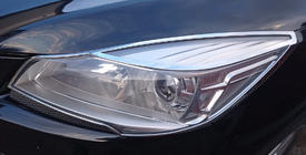 Ford Kuga/Escape 2013–2019 Chromen koplampranden 2013-2016 (ABS) foto 2