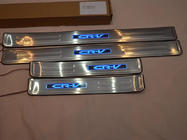 Honda CRV 2012–2016 Libao LED dorpellijsten (4 stuks, rvs) foto 3