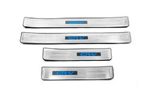 Honda CRV 2012–2016 Libao LED dorpellijsten (4 stuks, rvs) foto 2