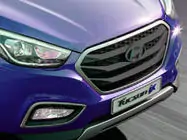 Hyundai IX-35 2010–2015 Chroom sierlijsten voor mistlampen voor Chinese versie (2 stuks) foto 5