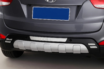 Hyundai IX-35 2010–2015 Achterdiffuser van kunststof V4 foto 1