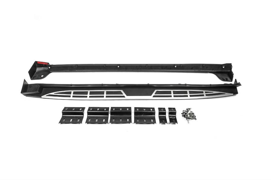 Hyundai Santa Fe 3 2012–2018 Afgeprijsd! OEM V3 side steps (2 stuks) Image