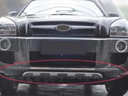 Hyundai Tucson JM 2004– Libao voorspoilerlip (kunststof) foto 3