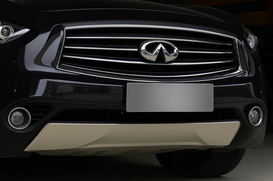 Infiniti QX70 2013–2019 Libao voorspoilerlip (kunststof) Image