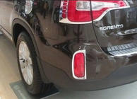 Kia Sorento II XM 2009–2014 Chroom sierlijsten voor achtermistlampen 2013+ (2 stuks, kunststof) foto 1